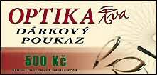 Dárková poukázka z Oční optiky IVA Brno